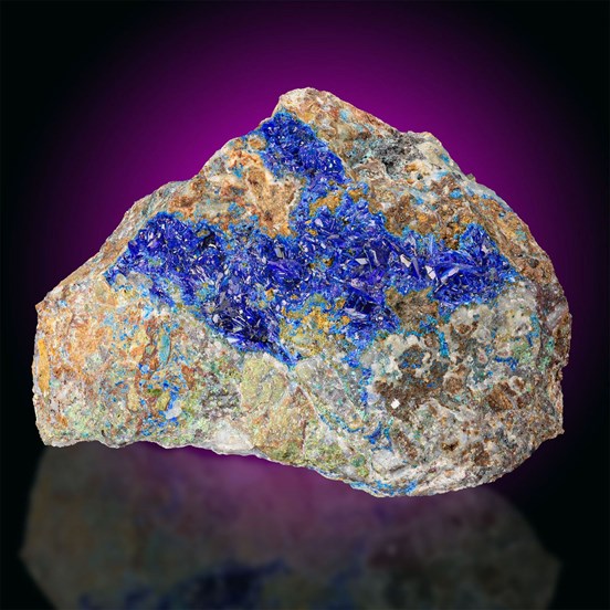 Linarite-Blanchard Mine | Bingham | Socorro Co. | New Mexico  | USA